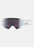 ANON Women's WM3 Goggles 2024 with Bonus Lens and MFI Face Mask - White