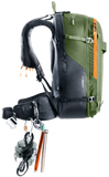 Deuter Alproof 32 with E2 Avalanche backpack 2025 - Khaki Black
