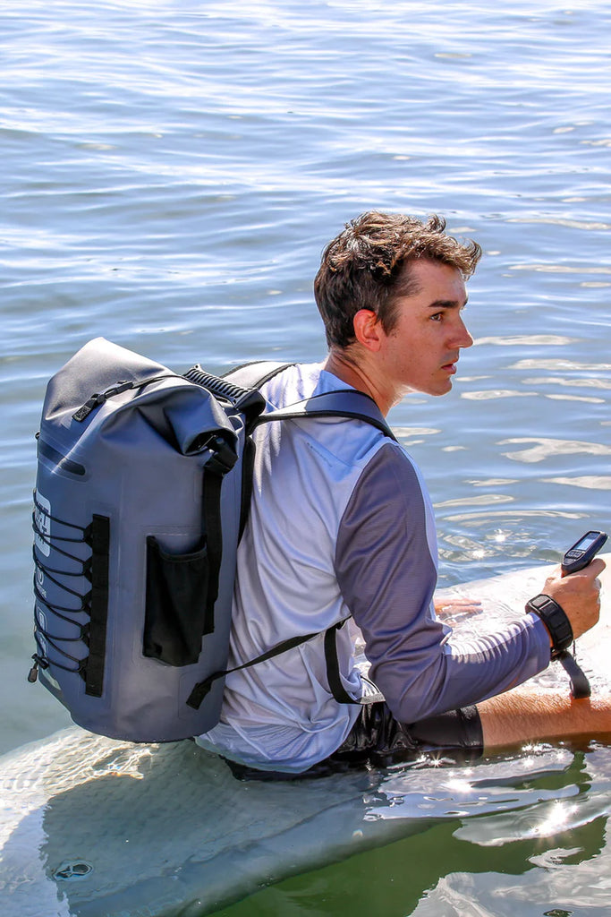 JETPILOT Venture 50L Backpack Waterproof Bag 2025 Charcoal Snow and