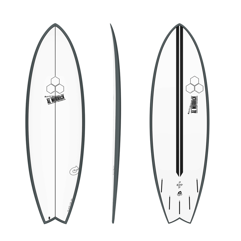 Torq Channel Islands Pod Mod 6'6" 2025 - Graphite Snow and Surf Torq Channel Islands Pod Mod 6'6" 2025 - Graphite Snow and Surf