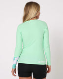 JETPILOT Zahra Long Sleeve Ladies Rashie - Mint