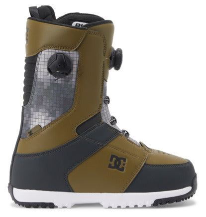 DC Control Men's Snowboard Boots 2024 - Olive Military