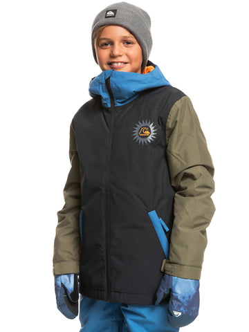 Quiksilver In The Hood Insulated Snow Youth Jacket 2023 - True Black