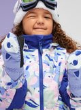 Roxy Snowy Tale Insulated Snow Girls Jacket 2024 - Bright White Mountains Locals