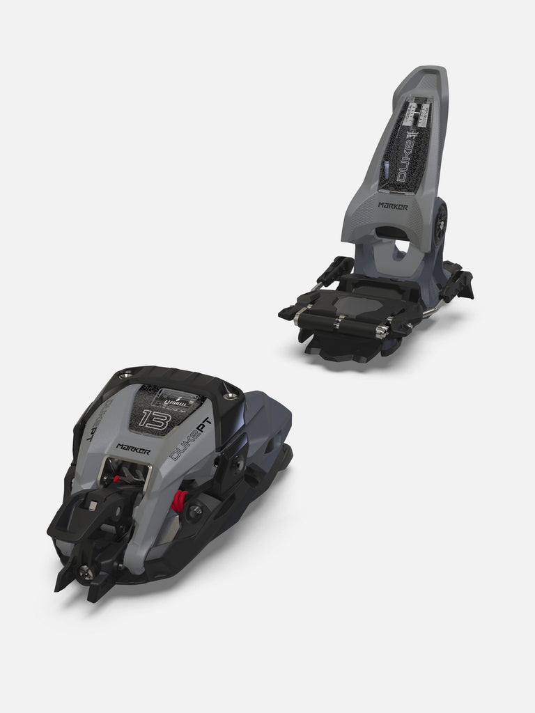Marker DUKE PT 13 Freeride Bindings 2025 - Gray – Snow and Surf