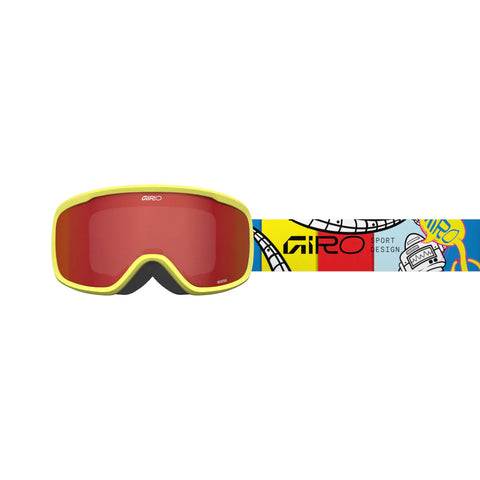 GIRO Buster 2025 Youth Goggles - Robot Yellow