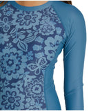 O'Neill Salina Long Sleeve UV Rash Vest - Tali Floral
