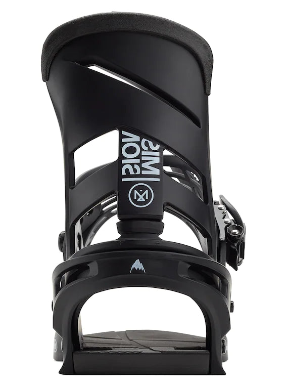 Burton Mission Re:Flex Men's Snowboard Bindings - Black 2025