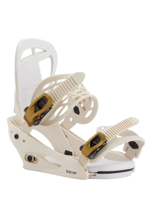 Burton Women's Scribe Re:Flex Snowboard Binding 2021 - Cream