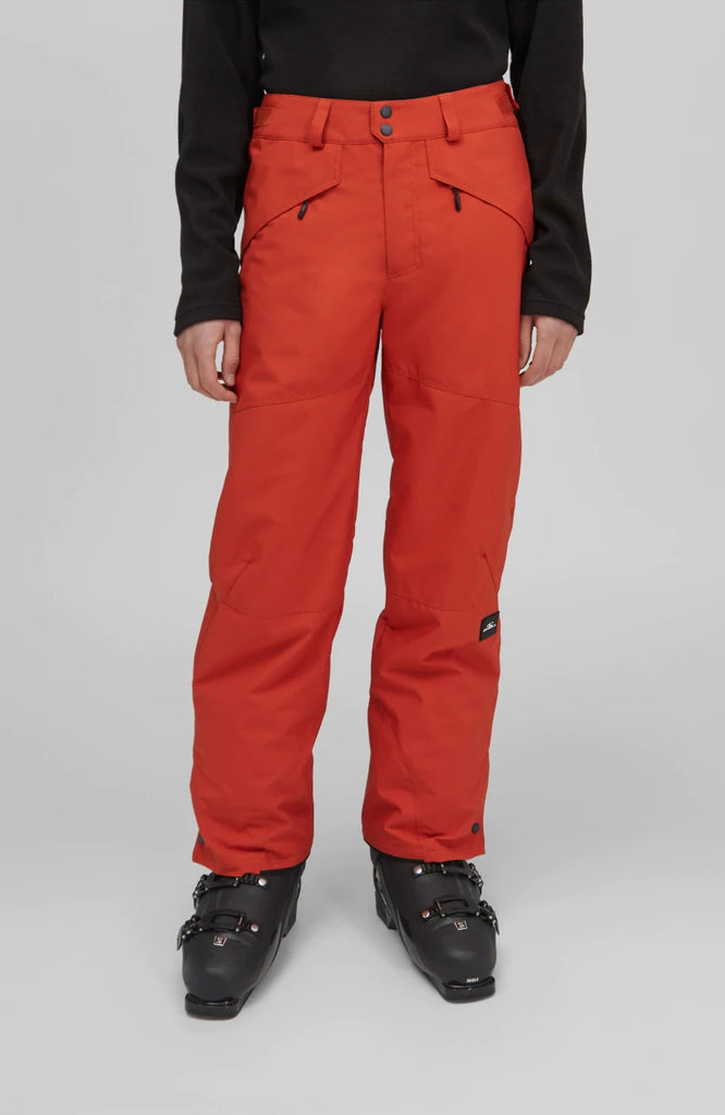 O Neill Hammer Men s Snow Pants Rooibos Red 2022 Snow and Surf
