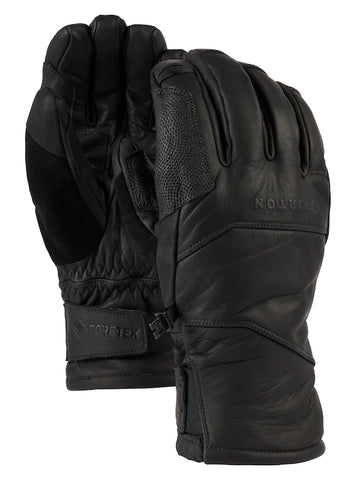 Burton AK Clutch GORE-TEX Leather Gloves 2024 - True Black