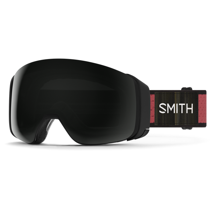 スミス THE NORTH FACEコラボ SMITH 4D MAG TNF RedxSmithCP PhotoRoseFlashCr スキー スノボ  ゴーグル 調光レンズ ザ ノースフェイス