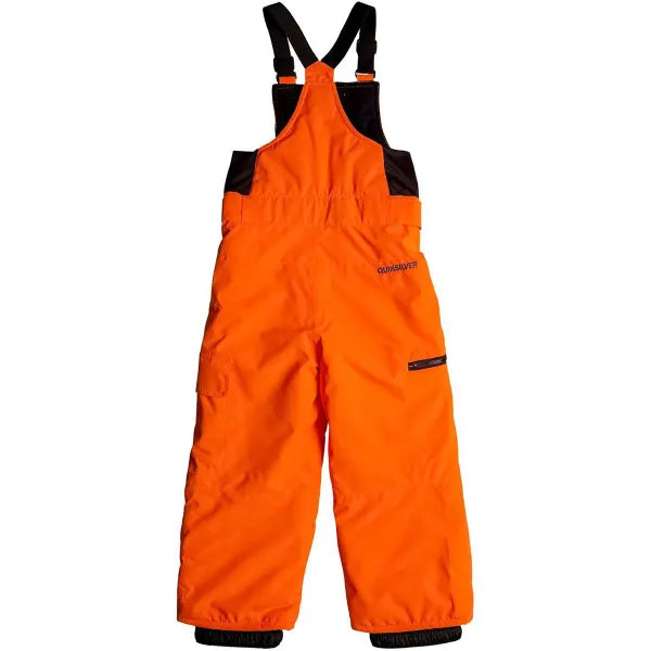 Quiksilver Boogie Insulated Snow Bib Kids Pants 2023 Shocking Orange