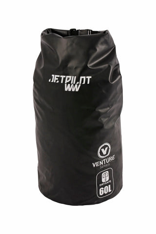 JETPILOT Venture 60L Drysafe Backpack Waterproof Bag - Black