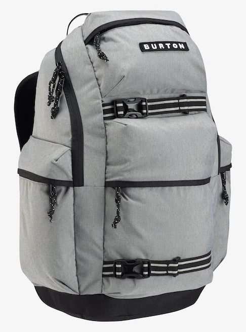 burton annex 18 laptop backpack grey heather Burton Kilo 27L Backpack Grey Heather – Snow and Surf