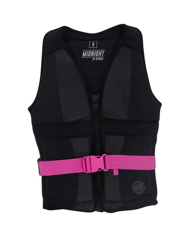 Jetpilot Midnight Seg Ladies Vest - Black