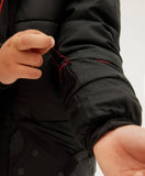 O'Neill Hammer Youth Jacket - Black Out Red SD1