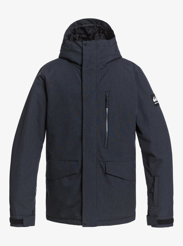 Quiksilver Mission Solid Technical Snow Jacket 2023 - True Black