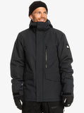 Quiksilver Mission Solid Technical Snow Jacket 2023 - True Black