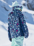 Roxy Snowy Tale Insulated Snow Girls Jacket 2023 - Medieval Blue Neo