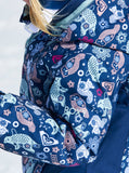 Roxy Snowy Tale Insulated Snow Girls Jacket 2023 - Medieval Blue Neo