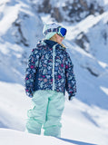 Roxy Snowy Tale Insulated Snow Girls Jacket 2023 - Medieval Blue Neo
