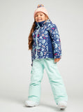 Roxy Snowy Tale Insulated Snow Girls Jacket 2023 - Medieval Blue Neo
