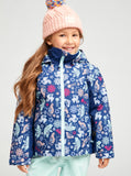 Roxy Snowy Tale Insulated Snow Girls Jacket 2023 - Medieval Blue Neo
