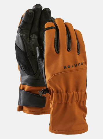 Burton AK Tech Leather Gloves 2026 - Chestnut Brown