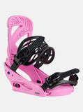 Burton Scribe Re:Flex Women's Snowboard Bindings 2026 - Fuchsia Pink