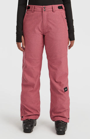 O'Neill Women's CRUZ Melange Snow Pant 2026 - Skater Pink