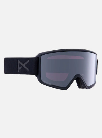 ANON M3 Goggles 2025 with Bonus Lens and MFI Face Mask - Smoke