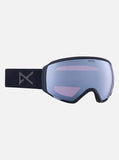 ANON Women's WM1 Goggles 2024 with Bonus Lens and MFI Face Mask - Smoke