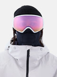 ANON Women's WM1 Goggles 2025 with Bonus Lens and MFI Face Mask - White