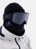 ANON M4 Cylindrical Goggles 2026 + Bonus Lens + MFI® Face Mask - Smoke