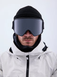 ANON M4 Cylindrical Goggles 2026 + Bonus Lens + MFI® Face Mask - Smoke