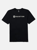 Burton Horizontal Mountain Short Sleeve T-Shirt - True Black