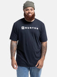 Burton Horizontal Mountain Short Sleeve T-Shirt - True Black