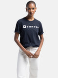 Burton Horizontal Mountain Short Sleeve T-Shirt - True Black
