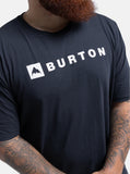 Burton Horizontal Mountain Short Sleeve T-Shirt - True Black