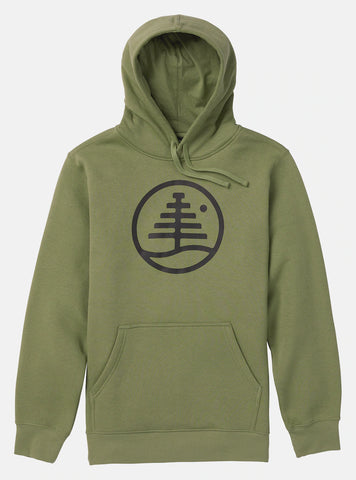 Burton Family Tree Pullover Hoodie - Forest Moss