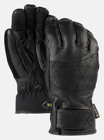 Burton Women's Leather Gondy GORE-TEX Glove 2024 - Black
