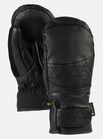 Burton Women's Leather Gondy GORE-TEX Mitt 2024 - Black