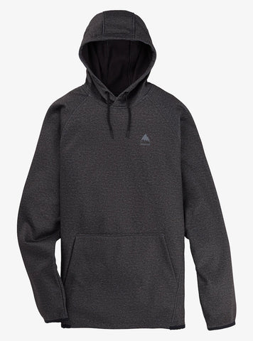 Burton Crown Weatherproof Pullover Hoodie WPF - True Black Heather