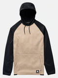 Burton Crown Weatherproof Pullover Hoodie WPF 2026 - Summit Taupe Heather / True Black