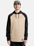 Burton Crown Weatherproof Pullover Hoodie WPF 2026 - Summit Taupe Heather / True Black