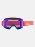 ANON Women's WM3 Goggles 2025 with Bonus Lens and MFI Face Mask - Peach Echo