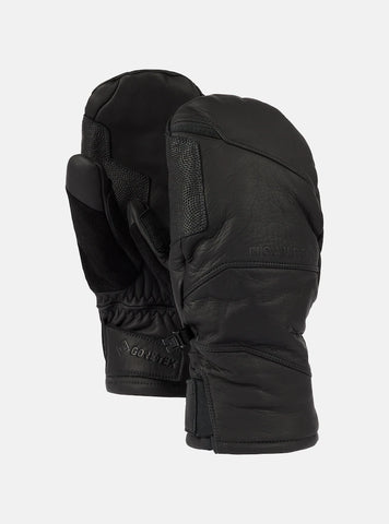 Burton AK Clutch GORE-TEX Leather Mittens 2026 - True Black