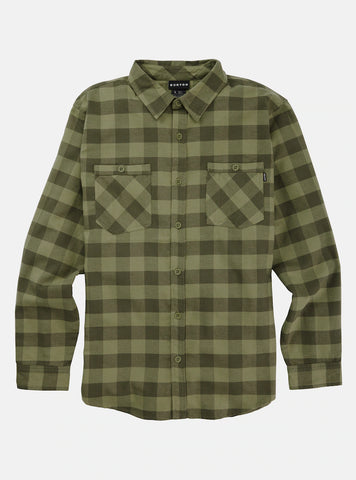 Burton Favorite Long Sleeve Flannel 2024 - Forest Moss