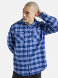 Burton Favorite Long Sleeve Flannel 2024 - Slate Blue